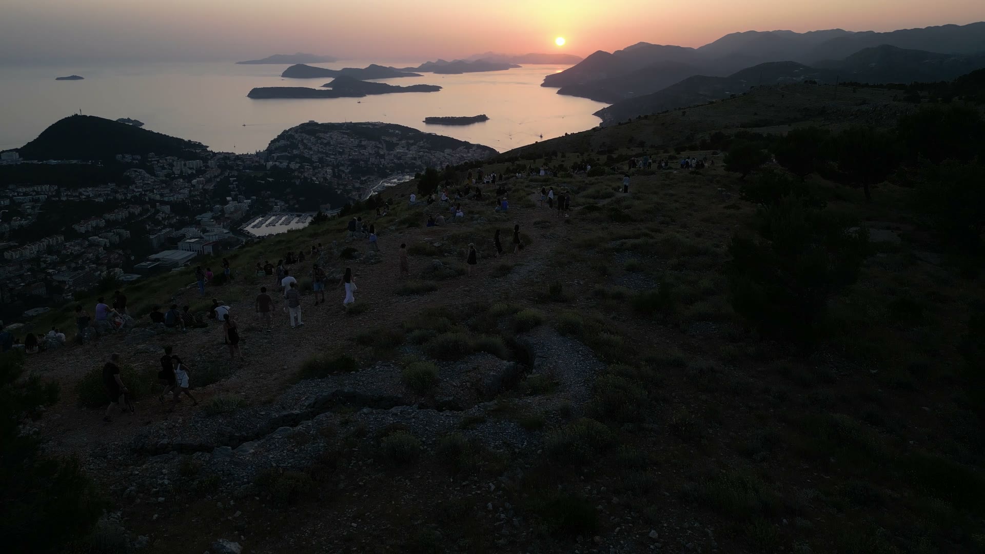 Hillside Sunset