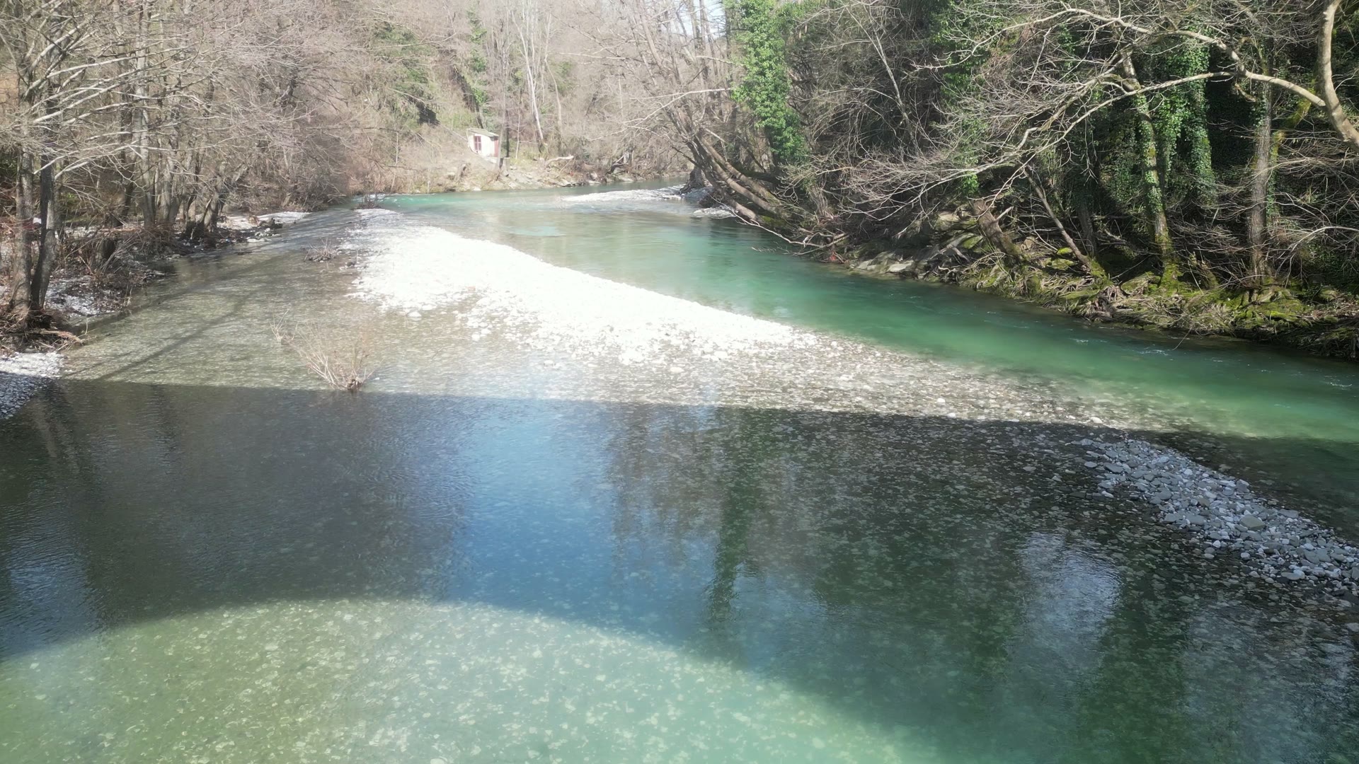 Low Over Water